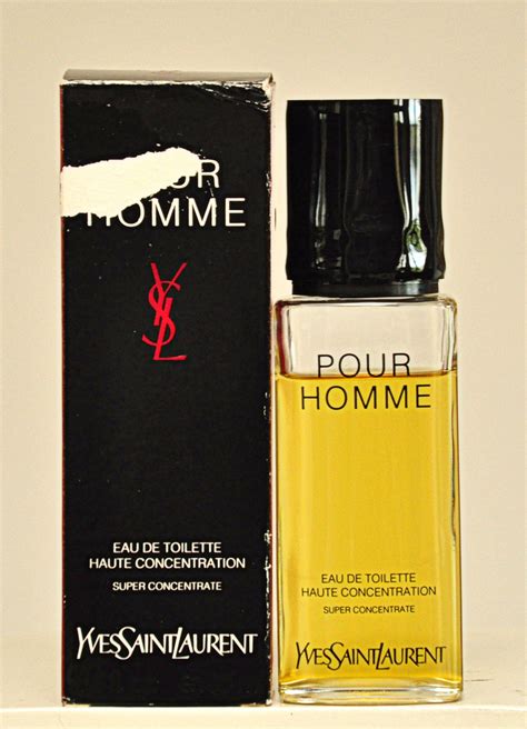 profumo yves saint laurent uomo anni 70|yves st laurent pour homme.